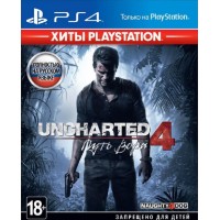 Uncharted 4: Путь вора (Хиты PlayStation) (PS4) (rus ver)